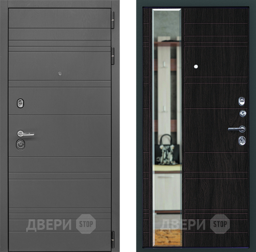 Входная металлическая Дверь Дверной Континент Новелло Венге в Электрогорске