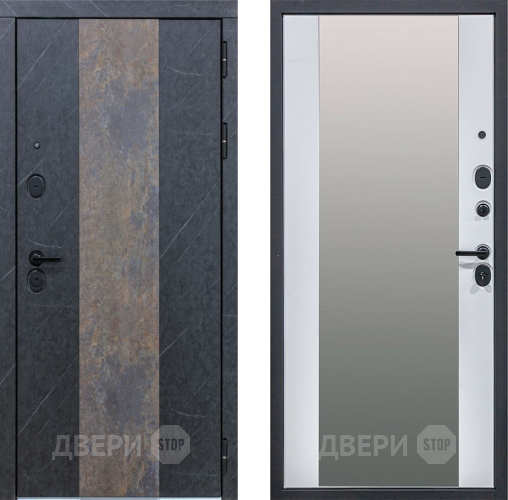 Входная металлическая Дверь Сударь МХ-33 Зеркало в Электрогорске