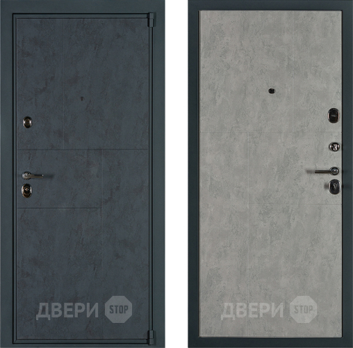 Дверь Заводские двери Графит в Электрогорске