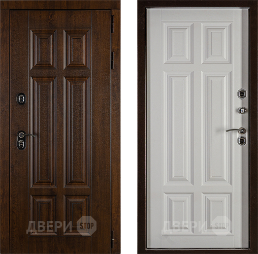 Дверь Заводская Урал ПП Лайт 3К Вайт (с терморазрывом) в Электрогорске