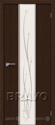 Межкомнатная дверь Глейс-2 Twig (3D Wenge) в Электрогорске