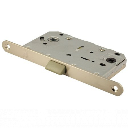 Замок с пластиковым язычком P96 Матовый никель в Электрогорске