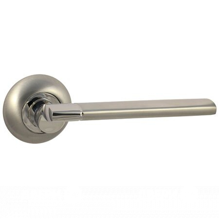 Дверная ручка 78 Матовый хром в Электрогорске