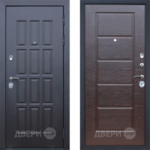 Входная металлическая Дверь Йошкар Фортуна Венге поперечный в Электрогорске