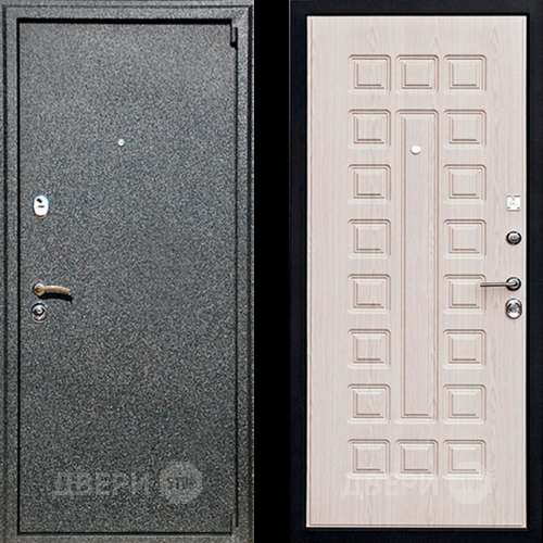 Входная металлическая Дверь Ратибор Зодиак Беленый Дуб в Электрогорске
