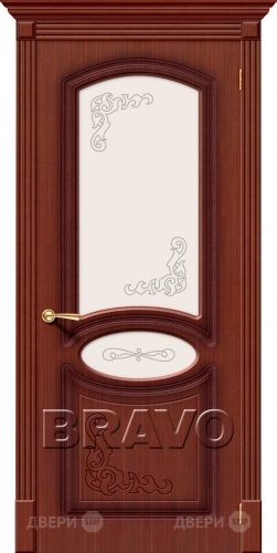 Межкомнатная дверь со стеклом Азалия (Макоре) в Электрогорске