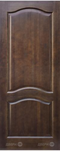 Межкомнатная дверь 7-ПГ темный лак в Электрогорске