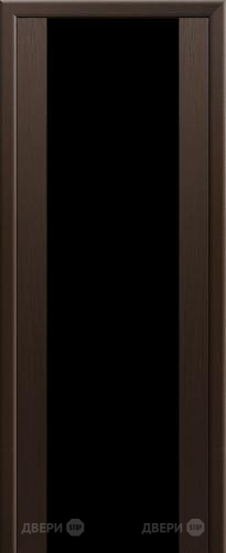 Межкомнатная дверь ProfilDoors 8X венге мелинга (черный триплекс) в Электрогорске