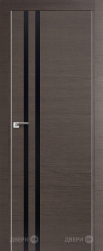 Межкомнатная дверь ProfilDoors 19Z грей (черный глянец) в Электрогорске