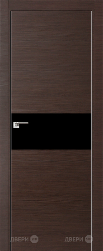 Межкомнатная дверь ProfilDoors 4Z венге кроскут (черный лак) в Электрогорске