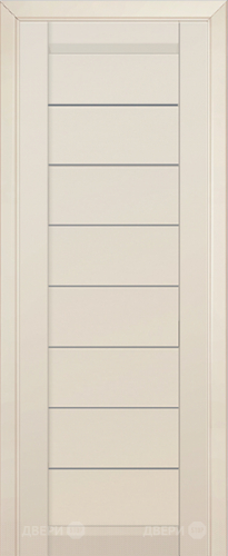 Межкомнатная дверь ProfilDoors 71U магнолия сатинат (графит) в Электрогорске