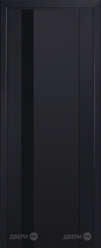 Межкомнатная дверь ProfilDoors 62U черный (черный лак) в Электрогорске
