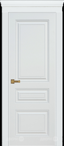 Межкомнатная дверь Троя ПГ белая эмаль в Электрогорске