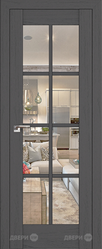 Межкомнатная дверь ProfilDoors 101X пекан темный (матовое) в Электрогорске