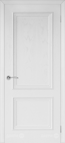 Межкомнатная дверь Валенсия-4 ПГ эмаль белая в Электрогорске