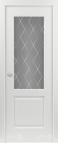 Межкомнатная дверь Венеция ПО RAL 9003 (ромб) в Электрогорске