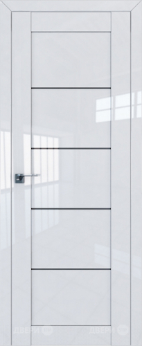 Межкомнатная дверь ProfilDoors 2-11L белый люкс (графит) в Электрогорске