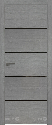 Межкомнатная дверь ProfilDoors 20 ZN Грувд (черный лак) в Электрогорске