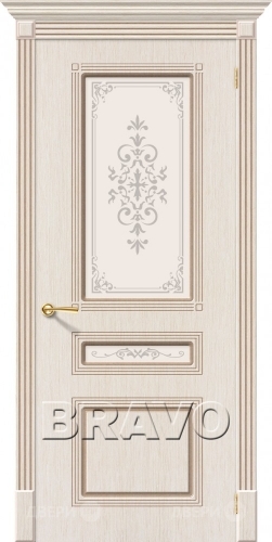 Межкомнатная дверь со стеклом Стиль (БелДуб) в Электрогорске