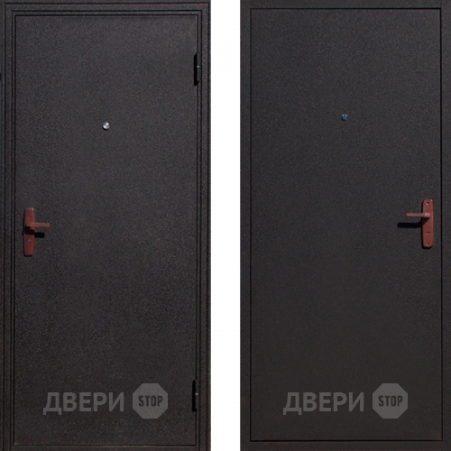 Входная металлическая Дверь ЭКО АМД-1 Чёрный шёлк  в Электрогорске