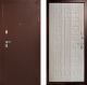 Входная металлическая Дверь Дверной Континент Рубикон - 1 Сандал Белый в Электрогорске