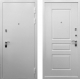 Входная металлическая Дверь Ратибор Бланко 3К Белый матовый в Электрогорске