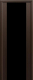 Межкомнатная дверь ProfilDoors 8X венге мелинга (черный триплекс) в Электрогорске