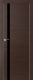 Межкомнатная дверь ProfilDoors 6Z венге кроскут (черный лак) в Электрогорске