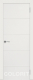 Межкомнатная дверь Граффити 2 ПГ белая эмаль в Электрогорске