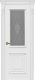 Межкомнатная дверь Диана ПО белая эмаль (мателюкс с фрезеровкой) в Электрогорске