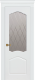 Межкомнатная дверь Танго ПО белая эмаль (мателюкс с фрезеровкой) в Электрогорске