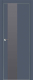 Межкомнатная дверь ProfilDoors 5E Антрацит (серебряный лак) в Электрогорске