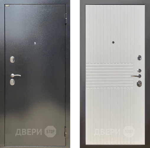 Входная металлическая Дверь Шелтер (SHELTER) Стандарт 10 Силк Сноу в Электрогорске