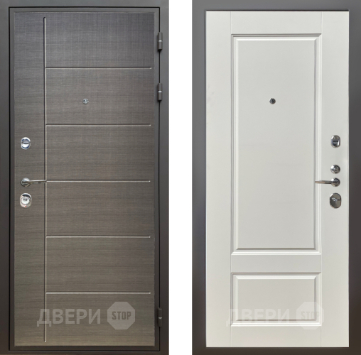 Входная металлическая Дверь Шелтер (SHELTER) Комфорт Лен сильвер 5 Силк тирамиссу в Электрогорске