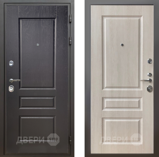 Входная металлическая Дверь Шелтер (SHELTER) Комфорт Дуб английский 3 Дуб филадельфия крем в Электрогорске