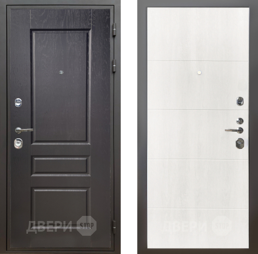 Входная металлическая Дверь Шелтер (SHELTER) Комфорт Дуб английский 7 Дуб филадельфия крем в Электрогорске