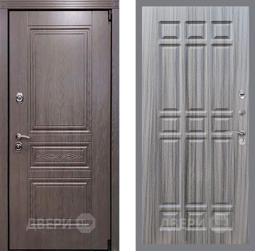 Входная металлическая Дверь Рекс (REX) Пренмиум-S FL-33 Сандал грей в Электрогорске