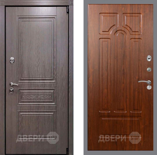 Входная металлическая Дверь Рекс (REX) Пренмиум-S FL-58 Морёная берёза в Электрогорске