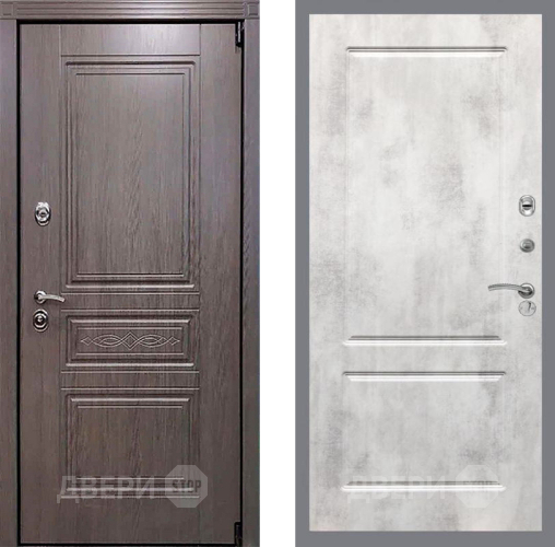 Дверь Рекс (REX) Пренмиум-S FL-117 Бетон светлый в Электрогорске