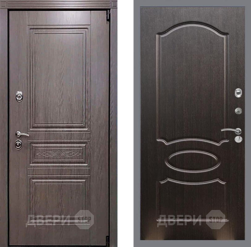 Входная металлическая Дверь Рекс (REX) Пренмиум-S FL-128 Венге светлый в Электрогорске