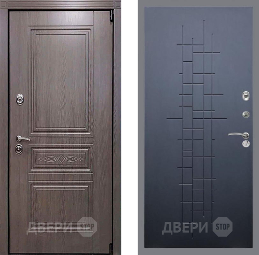 Входная металлическая Дверь Рекс (REX) Пренмиум-S FL-289 Ясень черный в Электрогорске