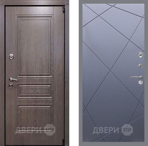 Входная металлическая Дверь Рекс (REX) Пренмиум-S FL-291 Силк титан в Электрогорске