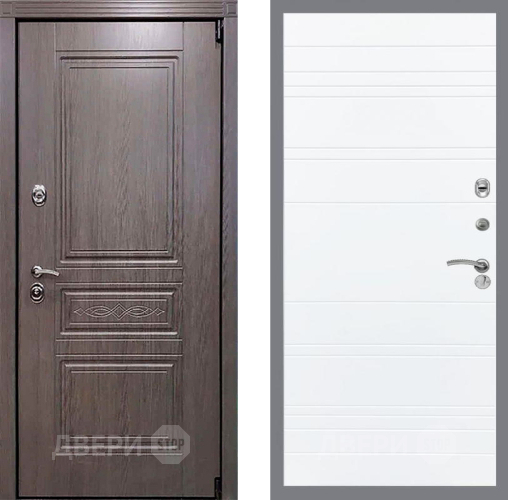 Входная металлическая Дверь Рекс (REX) Пренмиум-S Line Силк Сноу в Электрогорске