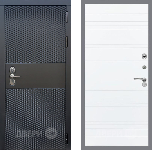 Дверь Стоп БЛЭК CISA Лайн Силк Сноу в Электрогорске