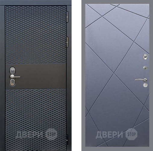 Входная металлическая Дверь Стоп БЛЭК CISA ФЛ-291 Силк титан в Электрогорске