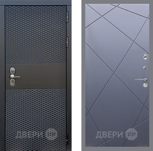 Входная металлическая Дверь Стоп БЛЭК CISA ФЛ-291 Силк титан в Электрогорске