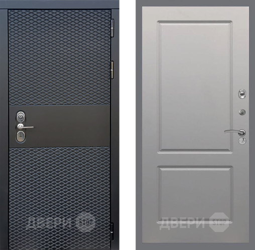 Входная металлическая Дверь Стоп БЛЭК CISA ФЛ-117 Грей софт в Электрогорске