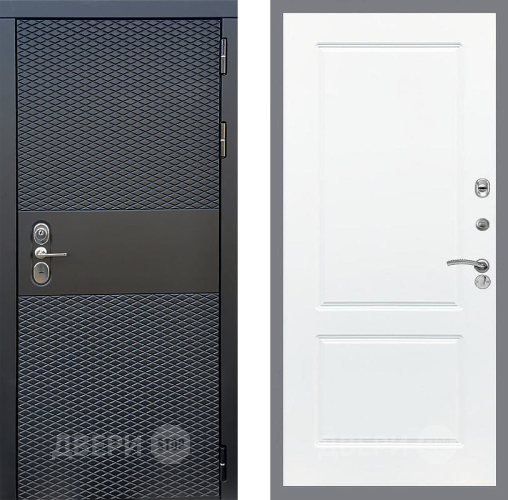 Входная металлическая Дверь Стоп БЛЭК CISA ФЛ-117 Силк Сноу в Электрогорске