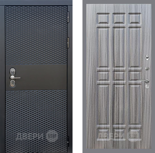 Входная металлическая Дверь Стоп БЛЭК CISA ФЛ-33 Сандал грей в Электрогорске