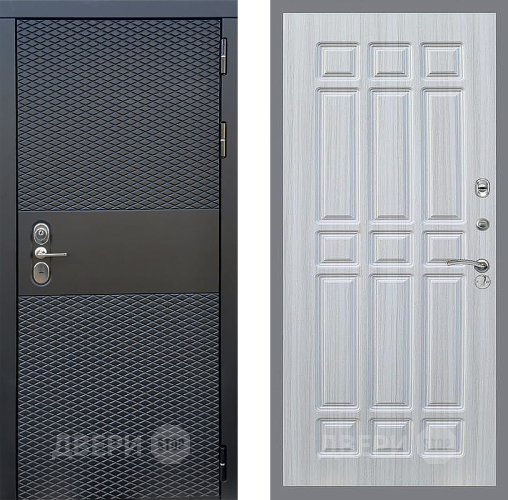 Входная металлическая Дверь Стоп БЛЭК CISA ФЛ-33 Сандал белый в Электрогорске
